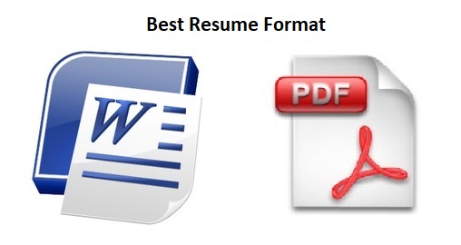 Best Resume Format